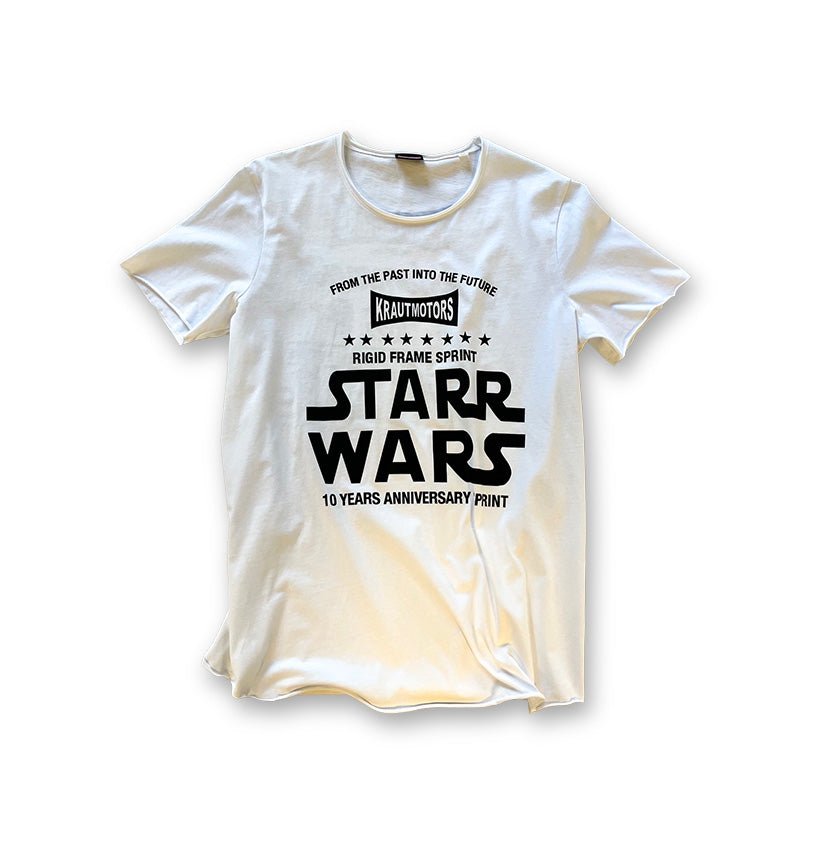KRAUTMOTORS "StarrWars " T-Shirt Weiß