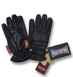 KRAUTMOTORS Fahrerhandschuhe Hirschleder