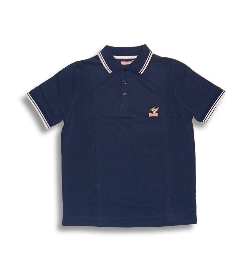 Polo Shirt Braun/Blau